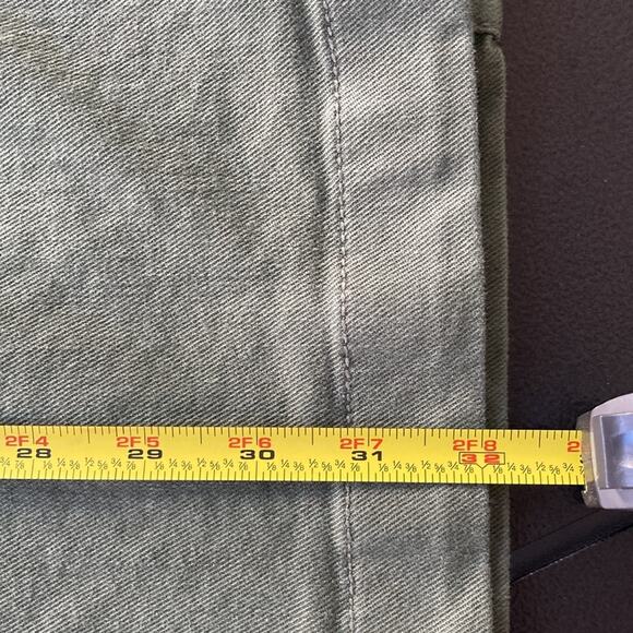 Loft Army Green Khaki Maxi Style Pencil Skirt Size 2 - Picture 7 of 8